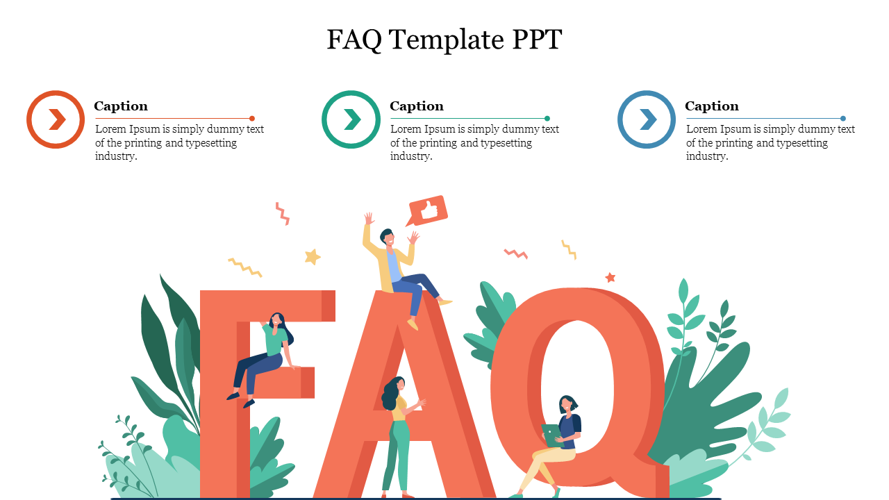 FAQ Template PPT